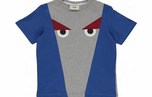 Monster eyes T-shirt Blue `2 years,3 years,4