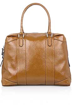 Patent leather bag