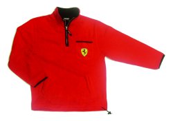 Ferrari Ferrari Half Zip Polar Fleece