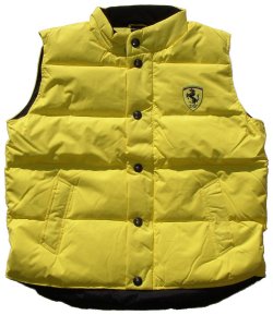 Ferrari Ferrari Micro Twill Gilet (Yellow)