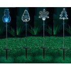 Festive Solar Garden Lights (Set of Four)