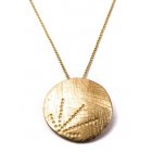 Radiate Pendant Necklace 9ct Gold