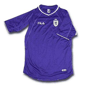 00-02 Scotland Home shirt