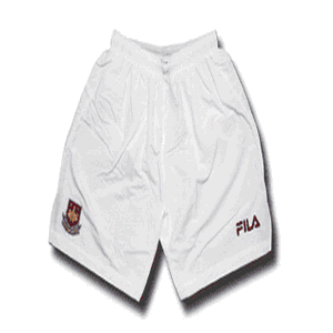 01-03 West Ham Home shorts