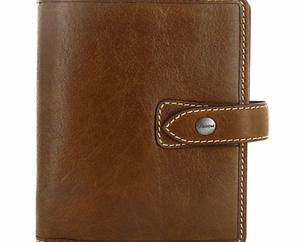 Leather Pocket Malden Organiser, Ochre