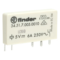 34.51 12V SLIM SPDT 6A RELAY FLAT RC