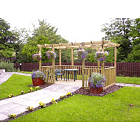 Double Deck, Pergola and Balustrade Kit