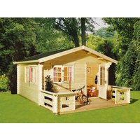 Joki Log Cabin 4.1m x 4.1m