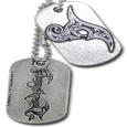 F & Logo Dog-Tag