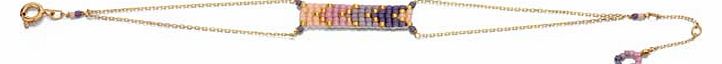 Purple Woven Bracelet