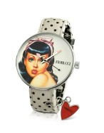 Pin Up - Rear Window Polkadot Strap Watch