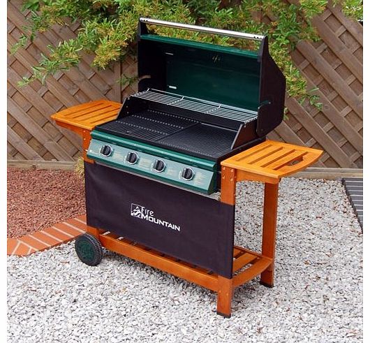 Fire Mountain 4 Burner Elbrus Gas Barbecue BBQ