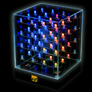 Animated LED Art Cube Light