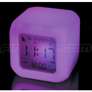 Aurora Colour Changing Clock (Nightlight)