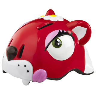 Crazy Stuff Kids Cycle Helmets (Red Cat)