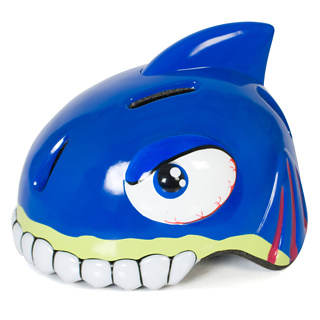 Crazy Stuff Kids Cycle Helmets (Shark)