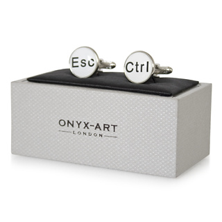 Esc and Ctrl Cufflinks