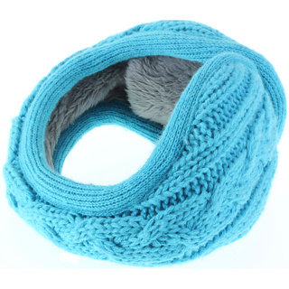 Knitted Headphone Earmuffs (Turquoise)