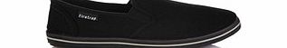 Penny black slip-on sneakers