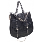 Womens Canned Bag Black