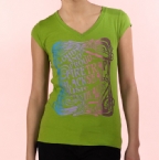 Womens Festival T-Shirt Green