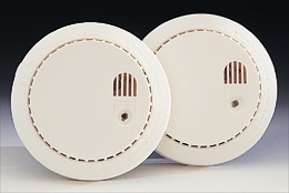 PAIR OF SMOKE ALARMS