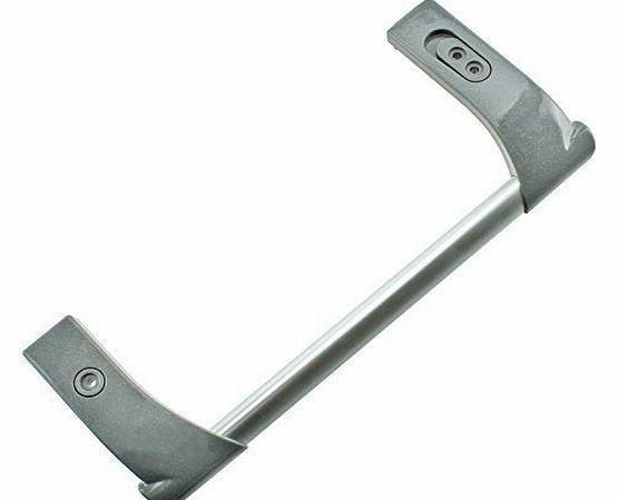 Granite Door Handle for Hotpoint Fridge Freezers (Silver / Grey)