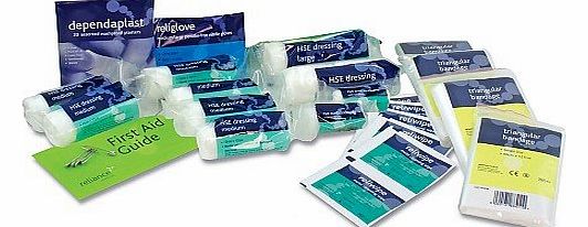 HSE 10 Person First Aid Kit Refill