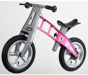 Walking Street Bike in Pink with Brakes