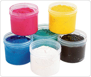 Bright Finger Paints - Bright Colours