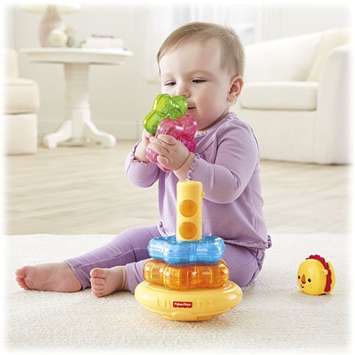 Fisher Price Light Up Lion Stacker