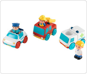 HappyLand Emergency Vehicle Set