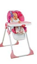 Pink Petals Highchair