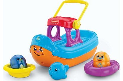 W9850 TUBTIME TUMBLIN BOAT FISHER PRICE