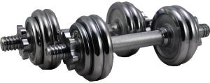 Chrome Dumbbell Set 15kg