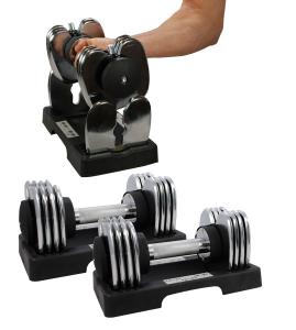 FlexiBell 2.5 - 12.5kg Adjustable Dumbbells