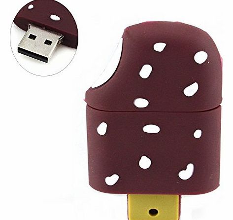 32GB Ice Cream Popsicle USB Flash Drive (Coffee)