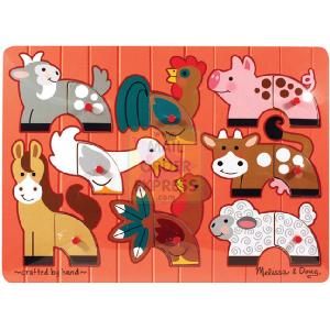 Farm Mix n Match Peg Puzzle