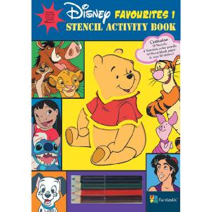 Funtastic Disney Favourite 1 Stencil Book