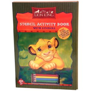 Funtastic Lion King Stencil Book