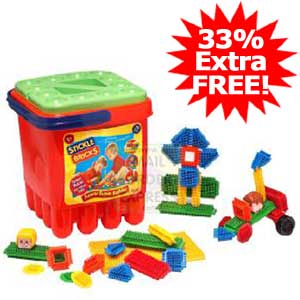 Sticklebricks Super Builder Bucket