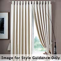 Flair Tab Curtains Navy 168 x 183cm