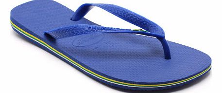  Havaianas Brasil Mens Flip Flops Royal Blue