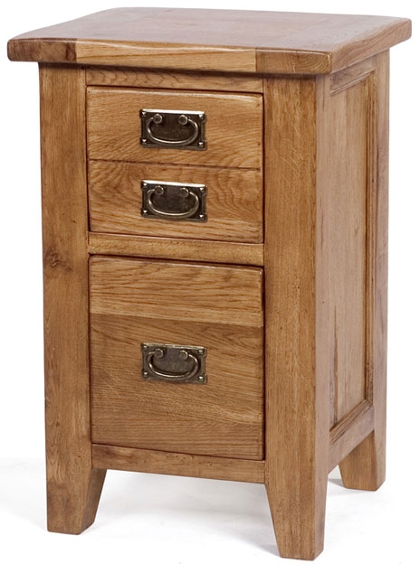 2 Drawer Bedside Cabinet