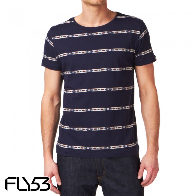 Mens Fly 53 El Diablos T-Shirt - Midnight