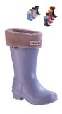 FLEECE WELLY SOCKS Powder Blue