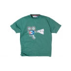 Mens Cuban Camera T-Shirt Jade