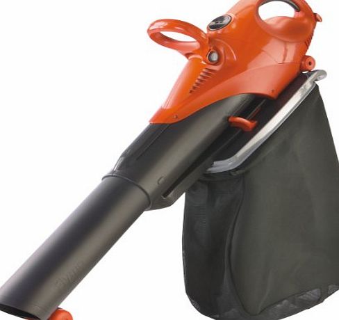 Scirocco 3000W 200Km / hr Shredding Ratio 10:1 Electric Garden Blower Vacuum