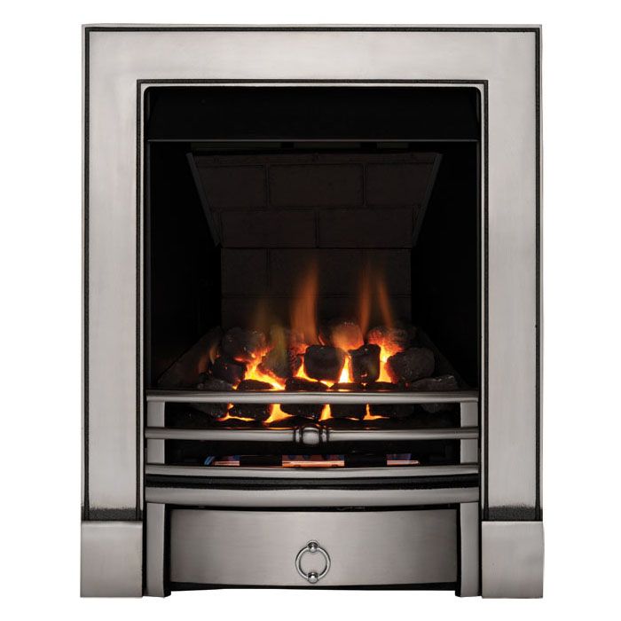 Focal Point Soho Multiflue Gas Inset Fire Chrome Finish