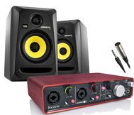 Scarlett 2i4 and KRK RP5 G3 Studio Pack